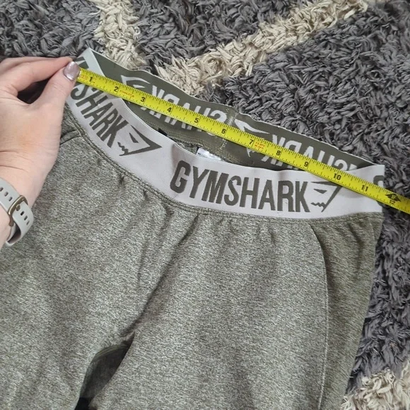 Gymshark Legging Green Super Stretchy Workout Fitness Pant Size M - Picture 5 of 6